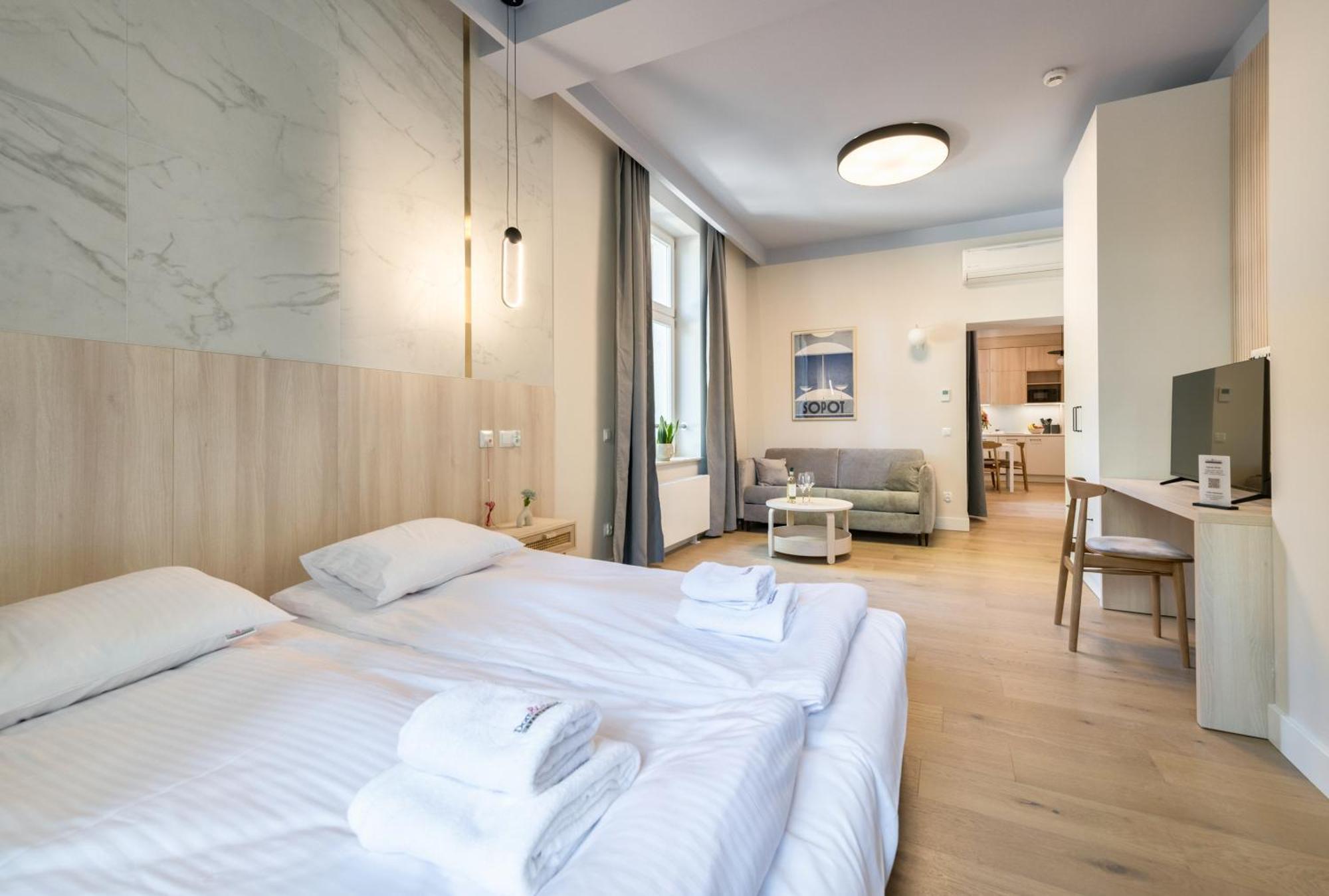 White Dune By Dom & House Apartments Zoppot Exterior foto